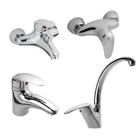 Z002201 Karkheh4 Pcs. Set Chrome