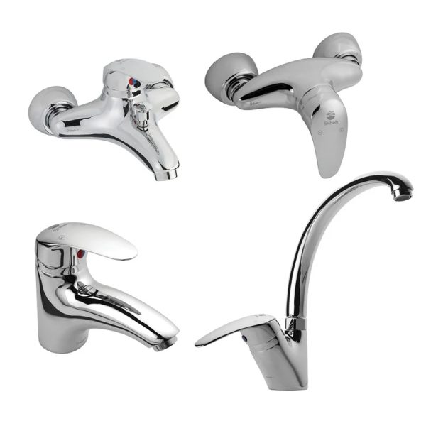 Z002201 Karkheh4 Pcs. Set Chrome