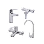 Z004401 Alborzsingle Set Chromewhite