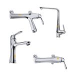 Z008601 Mahan 4pcs Set Chrome