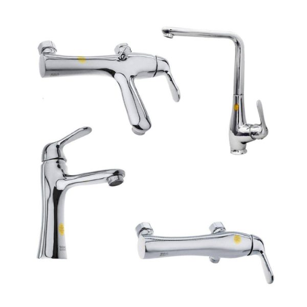Z008601 Mahan 4pcs Set Chrome