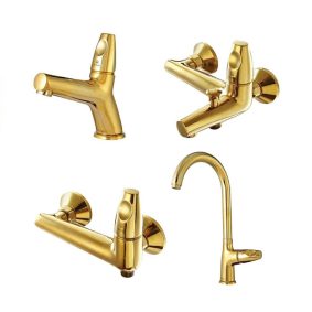Z009703 Mahoorsingle Set Goldblack
