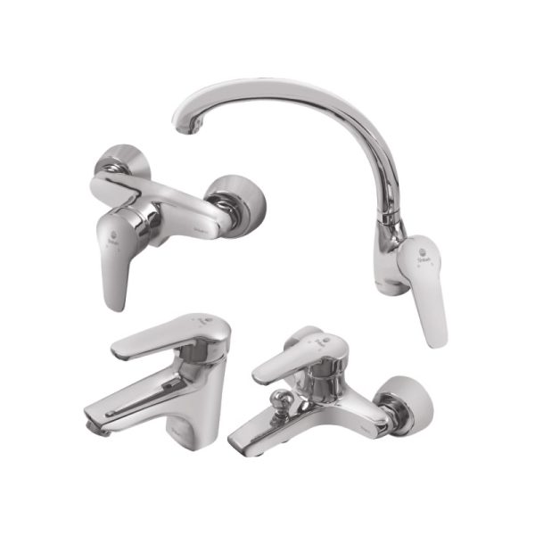 Z010701 Mahtabsingle Set Chromewhite