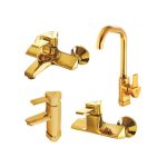 Z011702 Paniz4 Pcs. Set Gold