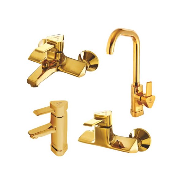 Z011702 Paniz4 Pcs. Set Gold