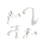 Z013403 Taban4 Pcs. Set Goldwhite
