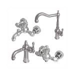 Z014201 Arjan4 Pcs. Set Chrome