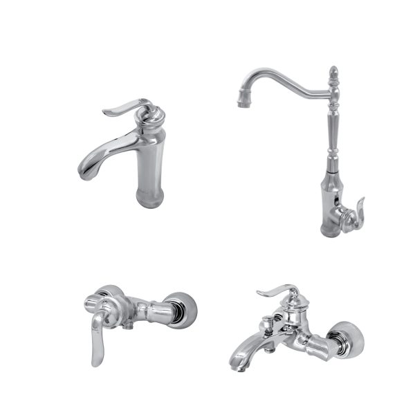 Z015301 Orkid4 Pcs. Set Chrome